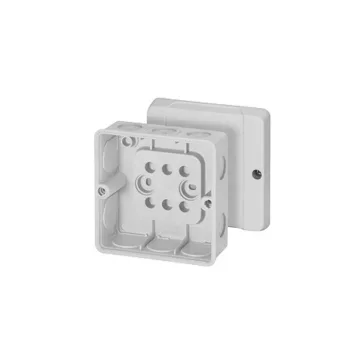   Hensel DE 9340  Kábelösszekötő doboz 98x98x52mm IP55 tömítőgyűrűs