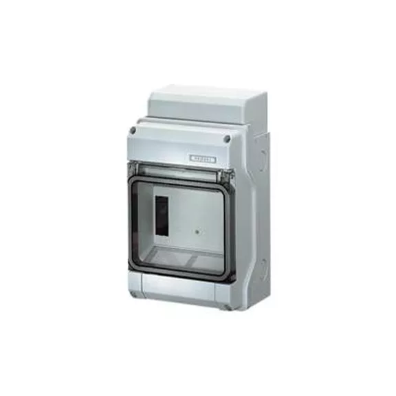 Hensel KV 1506 Kisautomata doboz IP54, 6 osztásegység, N+PE kapoccsal Hensel KV 1506 Kisautomata doboz IP54, 6 osztásegység, N+PE kapoccsal