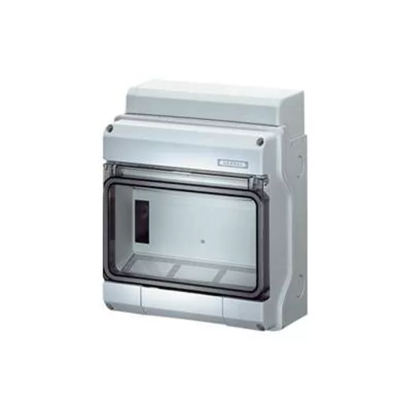 Hensel KV 1509 Kisautomata doboz IP54, 9 osztásegység, N+PE kapoccsal Hensel KV 1509 Kisautomata doboz IP54, 9 osztásegység, N+PE kapoccsal