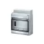 Hensel KV 1609 Kisautomata doboz IP54, 9 osztásegység, N+PE kapocs nélkül