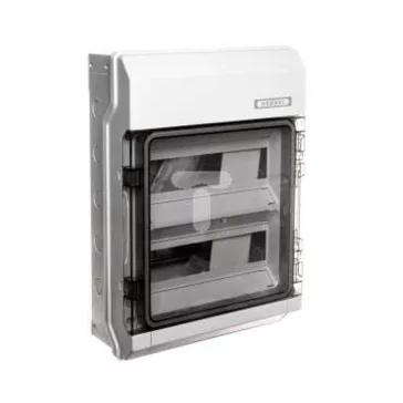   Hensel KV 2524 Kisautomata doboz IP54, 2 x 12 osztásegység, N+PE kapoccsal
