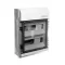 Hensel KV 2524 Kisautomata doboz IP54, 2 x 12 osztásegység, N+PE kapoccsal