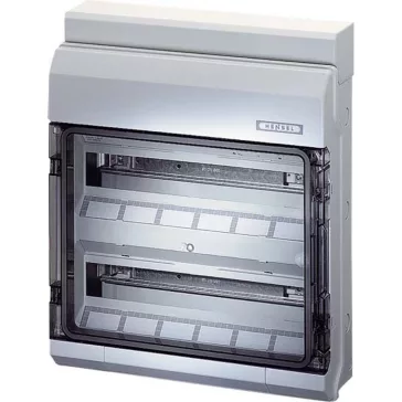   Hensel KV 2536 Kisautomata doboz IP54, 2 x 18 osztásegység, N+PE kapoccsal