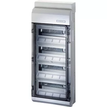   Hensel KV 4548 Kisautomata doboz IP54, 4 x 12 osztásegység, N+PE kapoccsal