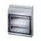 Hensel KV 2636 Kisautomata doboz IP54, 2 x 18 osztásegység, N+PE kapocs nélkül