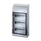 Hensel KV 3636 Kisautomata doboz IP54, 3 x 12 osztásegység, N+PE kapocs nélkül