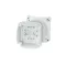 Hensel KF 0200 G Időjárásálló kábelösszekötő doboz, szürke 93x93x62mm IP65