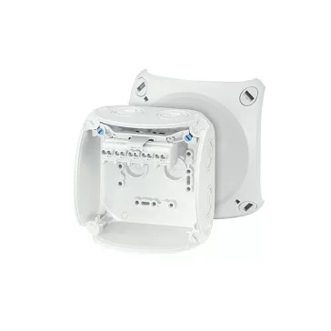   Hensel KF 0402 G Időjárásálló kábelösszekötő doboz, szürke 104x104x70mm