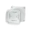 Hensel KF 0600 G Időjárásálló kábelösszekötő doboz, szürke 130x130x77mm IP65