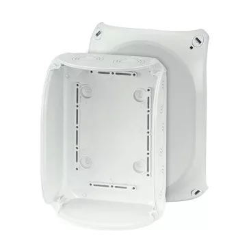   Hensel KF 1600 G Időjárásálló kábelösszekötő doboz, szürke 210x155x92mm IP65