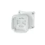 Hensel KF 0200 H Időjárásálló kábelösszekötő doboz, szürke 93x93x62mm IP65