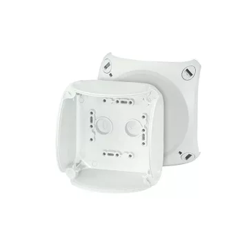  Hensel KF 0400 H Időjárásálló kábelösszekötő doboz, szürke 104x104x70mm IP65
