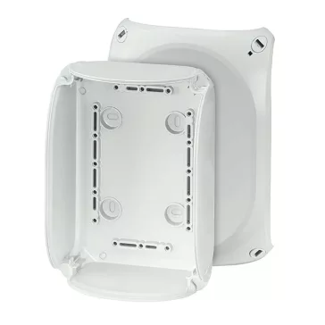   Hensel KF 1000 H Időjárásálló kábelösszekötő doboz, szürke 130x130x77mm IP65