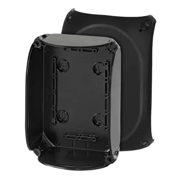   Hensel KF 1000 C Időjárásálló kábelösszekötő doboz, fekete 180x130x77mm IP65