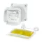Hensel WP 0402 G Vízálló kábelösszekötő doboz kiöntőmasszával, szürke 104x104x70mm