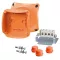 Hensel FK 0606 kábelösszekötő doboz - funkciómegtartással (E30, E90) tűzálló 130x130x77mm