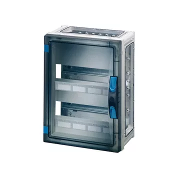   Hensel FP 1219 kismegszakítós szekrény 24 osztásegységig, 4 db szekrényösszekötővel, Fixconnect kapocstechnika PE és N kapcsokhoz