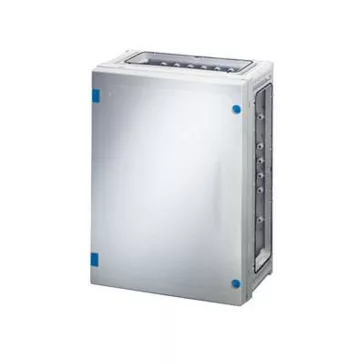   Hensel FP 0230 üres szekrény teli  ajtóval, 4 db szekrényösszekötővel, IP65