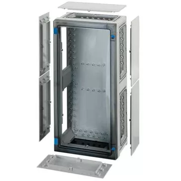   Hensel FP 0311 üres szekrény átlásztó ajtóval, 6 db szekrényösszekötővel, zárólap készlettel, IP65