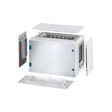   Hensel FP 0121 üres szekrény teli ajtóval, 4 db szekrényösszekötővel, zárólap készlettel, IP65