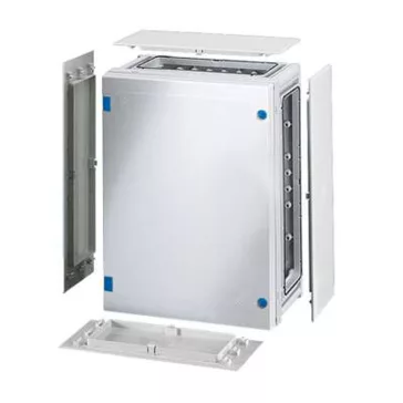   Hensel FP 0231 üres szekrény teli ajtóval, 4 db szekrényösszekötővel, zárólap készlettel, IP65