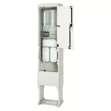   Hensel HB3000FE-U 1 és 3 fázisú egy mérőhelyes fogyasztásmérő szekrény mindennapszaki és előrefizetős méréshez 63A-ig, 1091640