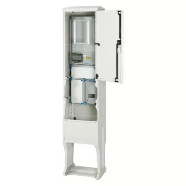   Hensel HB3000FE4-U 1 és 3 fázisú egy mérőhelyes fogyasztásmérő szekrény mindennapszaki és előrefizetős méréshez 63A-ig, 1091642