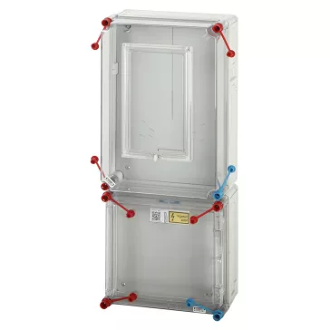   Hensel HB3008-U 1 és 3 fázisú egy mérőhelyes fogyasztásmérő szekrény mindennapszaki és előrefizetős méréshez 80A-ig, 1091615