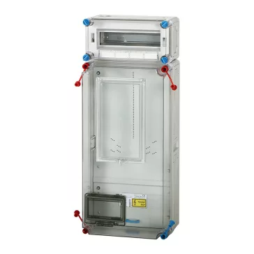   Hensel HB3012-U 1 és 3 fázisú egy mérőhelyes fogyasztásmérő szekrény mindennapszaki és előrefizetős méréshez 63A-ig, 1091618