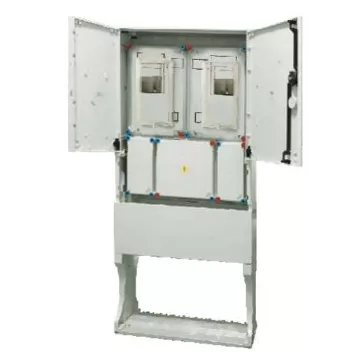   Hensel HB33K0FFEM-E Basic fogyasztásmérő szekrény EON területre IP 54, 1/3 fázisú két mérős kombinált, leásható