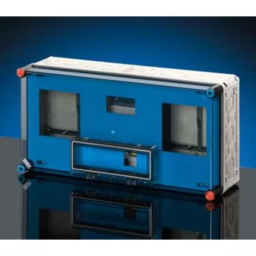   Hensel MI 72460 FED Komplett fedél, átlátszó, 1db MiKL12 csapófedéllel, 600x300mm szekrényekhez
