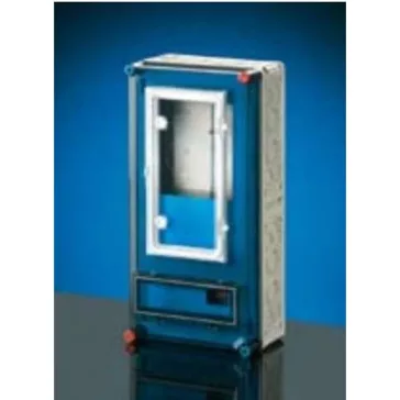   Hensel Mi 72433 FED Komplett fedél, átlátszó, 1db MiKL12 és 1db NZKL54 csapófedelekkel, 300x600mm szekrényekhez