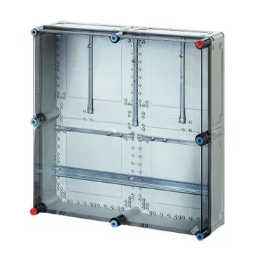   Hensel Mi 72800 fogyasztásmérő szekrény IP65, beépítési mélység 146 mm, kábelbevezetés csak zárófedéllel lehetséges