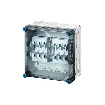   Hensel Mi 74250 ÁSZ Áramszolgáltatói (négy vezetékes, TN-C) biztosítós fogadó egység 3xNH00-3p, szorítókengyeles csatlak. 70mm2, 125A