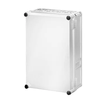   Hensel Mi 9301 üres elosztószekrény zsanéros szürke  fedéllel