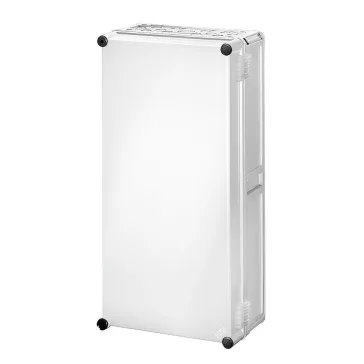   Hensel Mi 9401 üres elosztószekrény zsanéros szürke  fedéllel