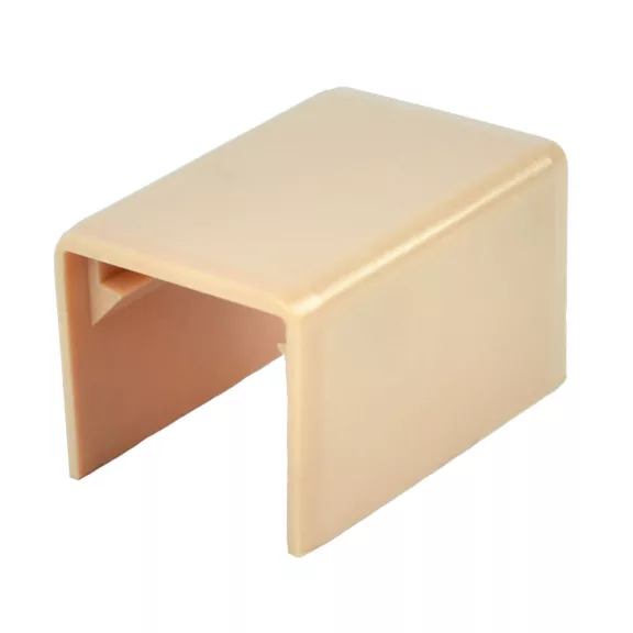 Kopos illesztés takaró 20x20mm-es színes kábelcsatornához, fa imitáció sötét tölgy, 8622 I2 Kopos illesztés takaró 20x20mm-es színes kábelcsatornához, fa imitáció sötét tölgy, 8622 I2