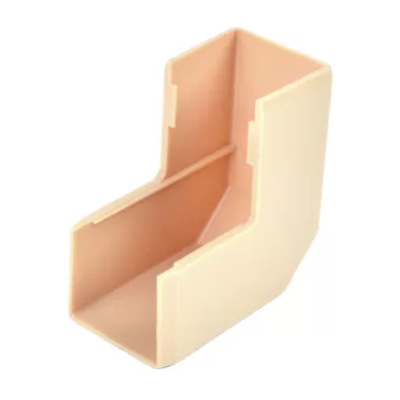  Kopos külső sarok 20x20mm-es színes kábelcsatornához, fa imitáció rózsaszínű nyírfa, 8626 I1