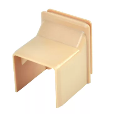   Kopos gallér 20x20mm-es színes kábelcsatornához, fa imitáció rózsaszínű nyírfa, 8629 I1