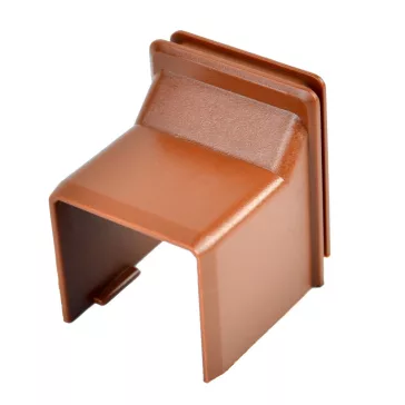   Kopos gallér 20x20mm-es színes kábelcsatornához, fa imitáció sötét tölgy, 8629 I2