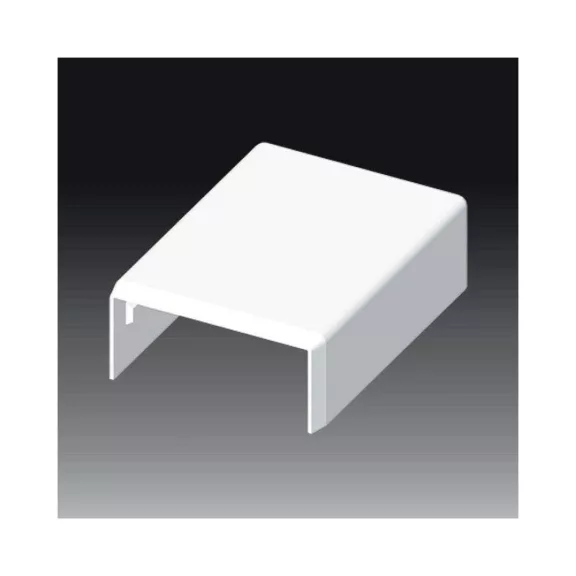 Kopos végzáró idom 40x20mm színes kábelcsatornához, fa imitáció sötét tölgy, 8631 I2 Kopos végzáró idom 40x20mm színes kábelcsatornához, fa imitáció sötét tölgy, 8631 I2