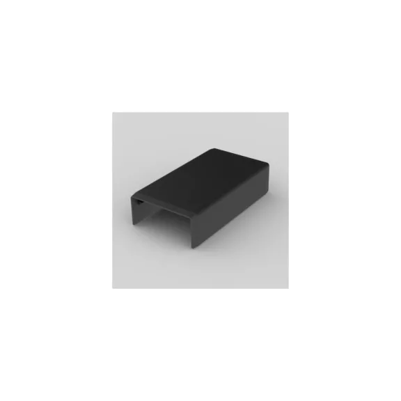 Kopos illesztéstakaró 40x20mm színes kábelcsatornához,fekete színű, UV-stabil, 8632 FB Kopos illesztéstakaró 40x20mm színes kábelcsatornához,fekete színű, UV-stabil, 8632 FB
