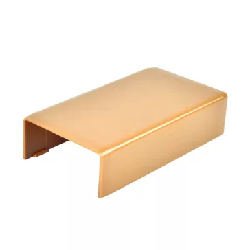 Kopos illesztés takaró 40x20mm-es színes kábelcsatornához, fa imitáció rózsaszínű nyírfa, 8632 