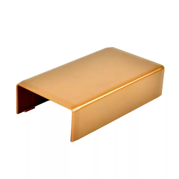 Kopos illesztés takaró 40x20mm-es színes kábelcsatornához, világos fa (barna), 8632 SD Kopos illesztés takaró 40x20mm-es színes kábelcsatornához, világos fa (barna), 8632 SD