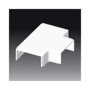   Kopos T-idom 40x20mm-es színes kábelcsatornához, fa imitáció sötét tölgy, 8634 I2