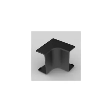   Kopos belső sarok 40x20mm színes kábelcsatornához, fekete színű, UV-stabil, 8635 FB