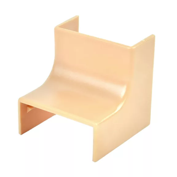 Kopos belső sarok 40x20mm-es színes kábelcsatornához, fa imitáció rózsaszínű nyírfa, 8635 I1 Kopos belső sarok 40x20mm-es színes kábelcsatornához, fa imitáció rózsaszínű nyírfa, 8635 I1
