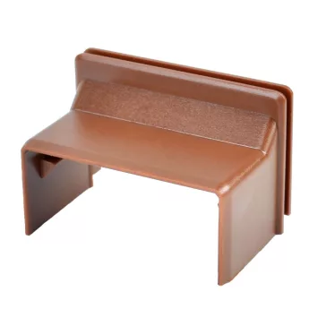   Kopos gallér 40x20mm-es színes kábelcsatornához, fa imitáció sötét tölgy, 8639 I2