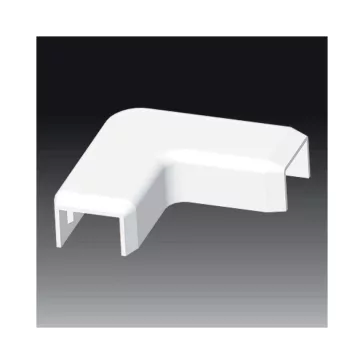   Kopos sík idom bepattintható kábelcsatornához, műanyag, 15X10mm-es, fehér, 8683 HB