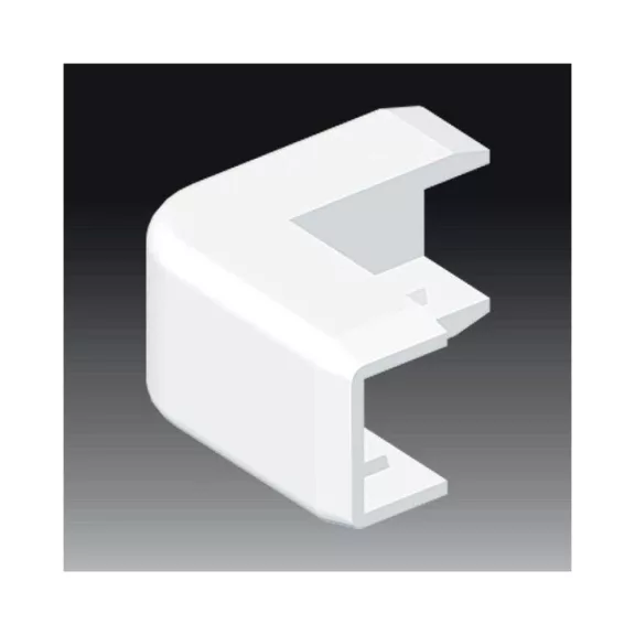 Kopos külső sarok bepattintható kábelcsatornához, műanyag, 15X10mm-es, fehér, 8686 HB Kopos külső sarok bepattintható kábelcsatornához, műanyag, 15X10mm-es, fehér, 8686 HB
